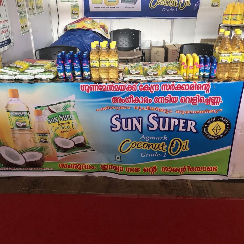 swamy oil industries
manufacturer of coconut oil
sun super coconut oil
